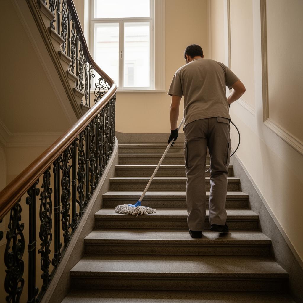 Stiegenhausreinigung